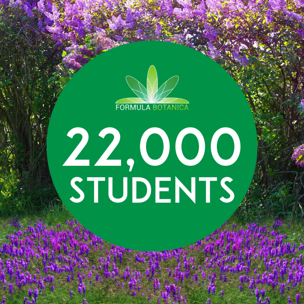 FORMULA BOTANICA WELCOMES ITS 22,000TH STUDENT