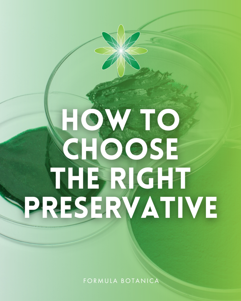 how to choose a cosmetic preservative