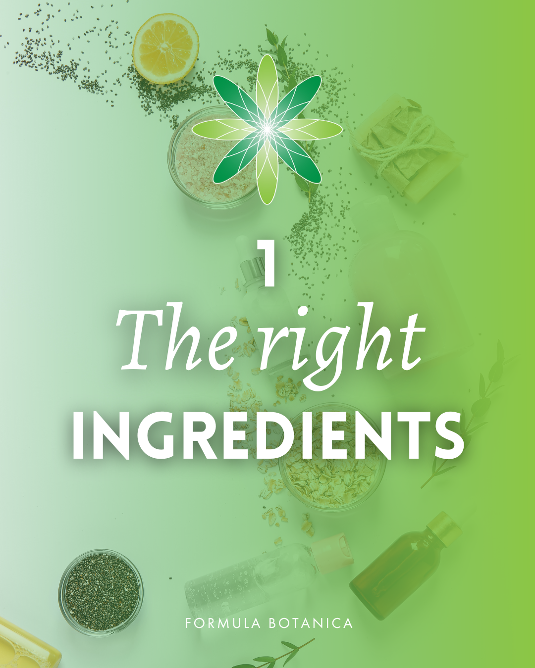 Making homemade skincare - ingredients