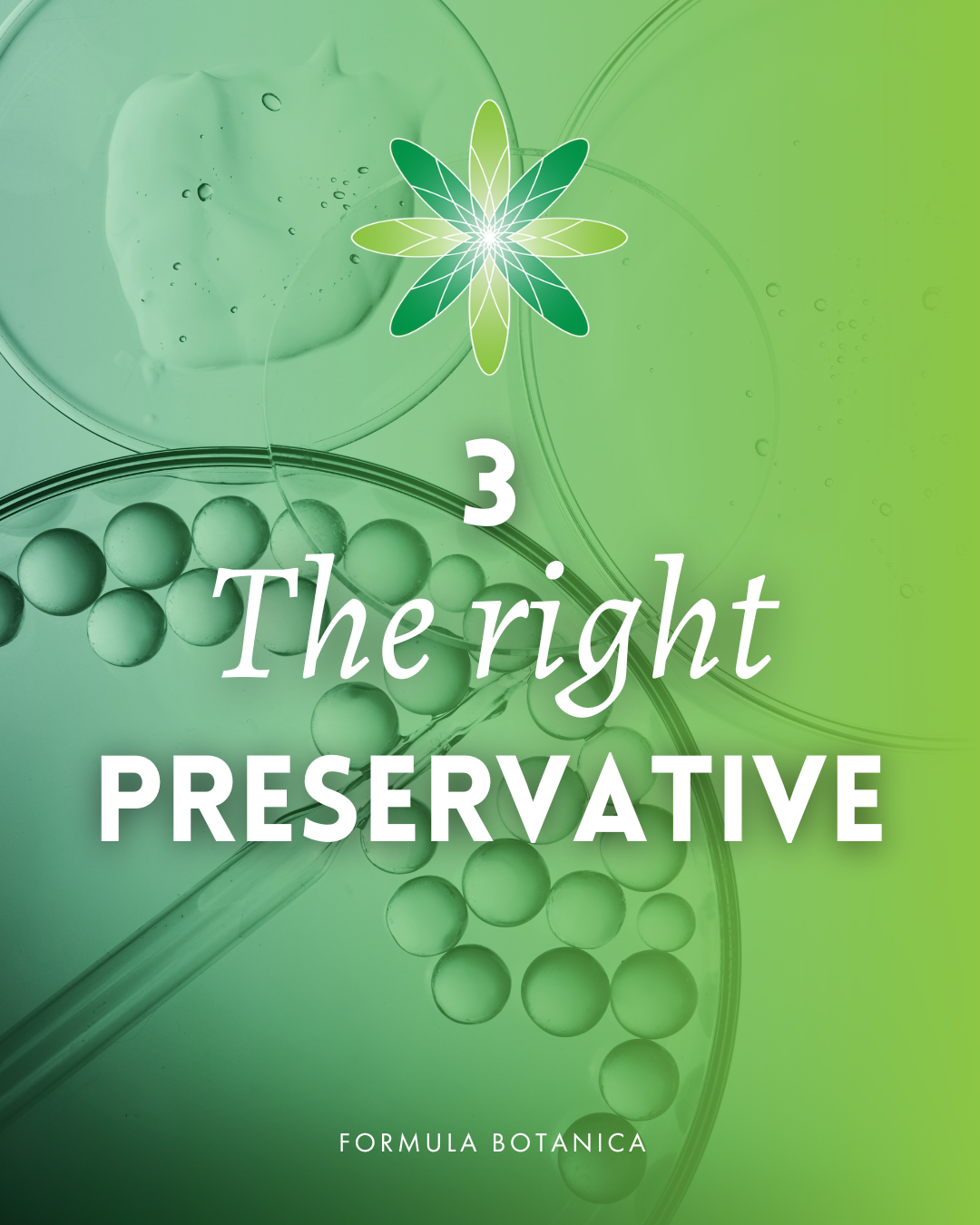 Preservatives in homemade skincare